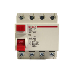 INTERRUPTOR DIFERENCIAL 4P – 63A – 400V – 30mA SDR46330 STECK