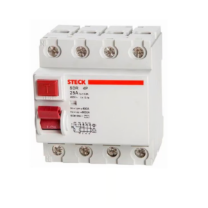 INTERRUPTOR DIFERENCIAL 4P - 25A - 300mA - 400V SRD42530 STECK